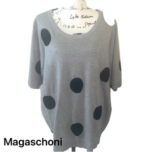 Magaschoni Women - Sweater Blouse 3/4 Sleeve 3XL NWT